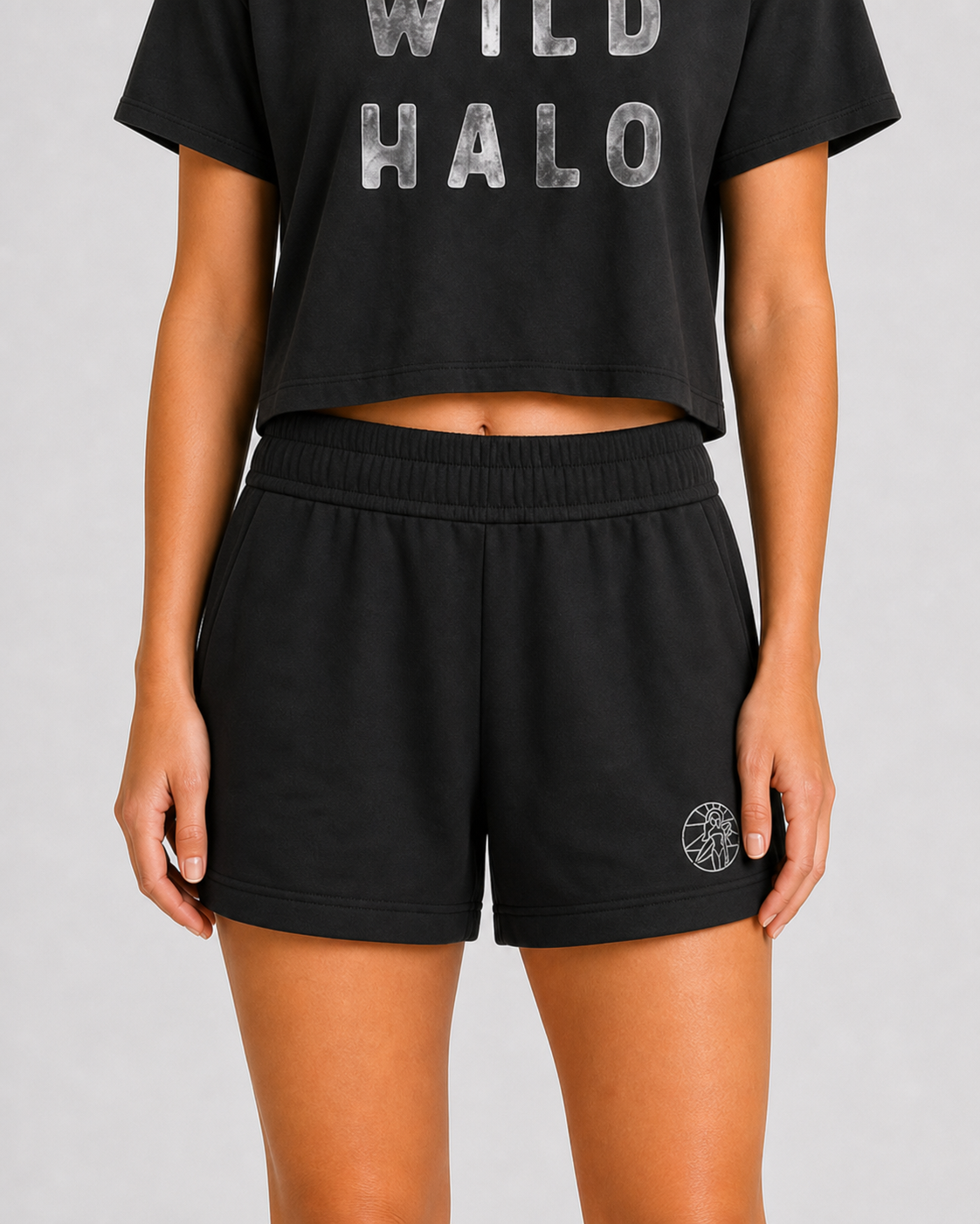 Black Lounge Shorts