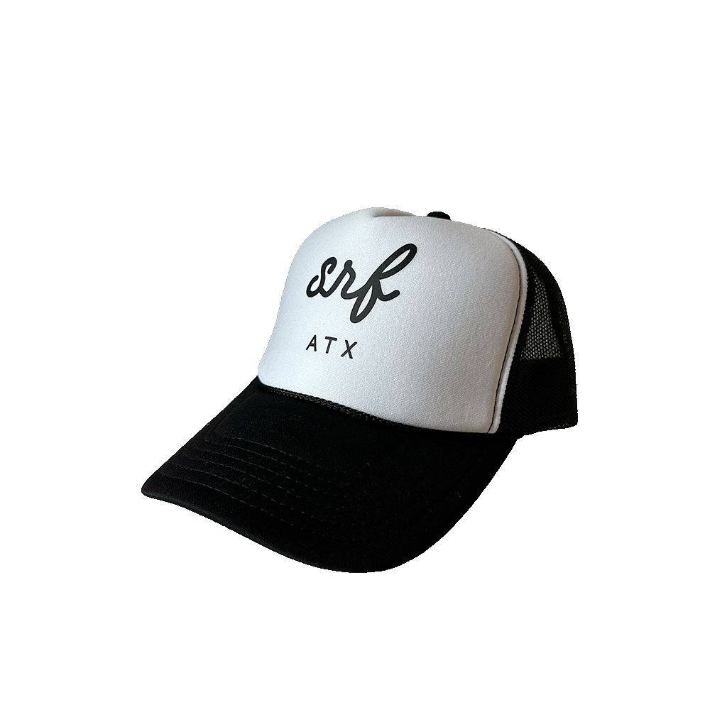 SRF ATX Classic Trucker Black/White